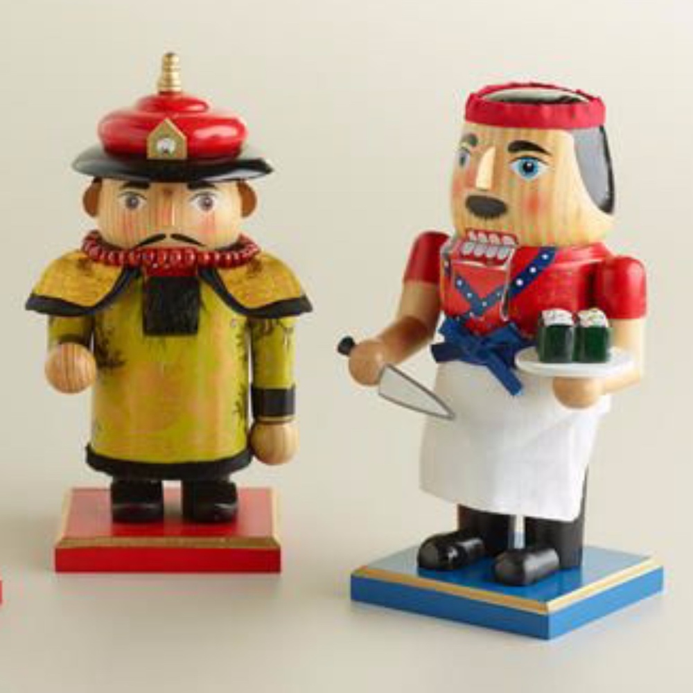 NIB-Asian Themed Nutcrackers